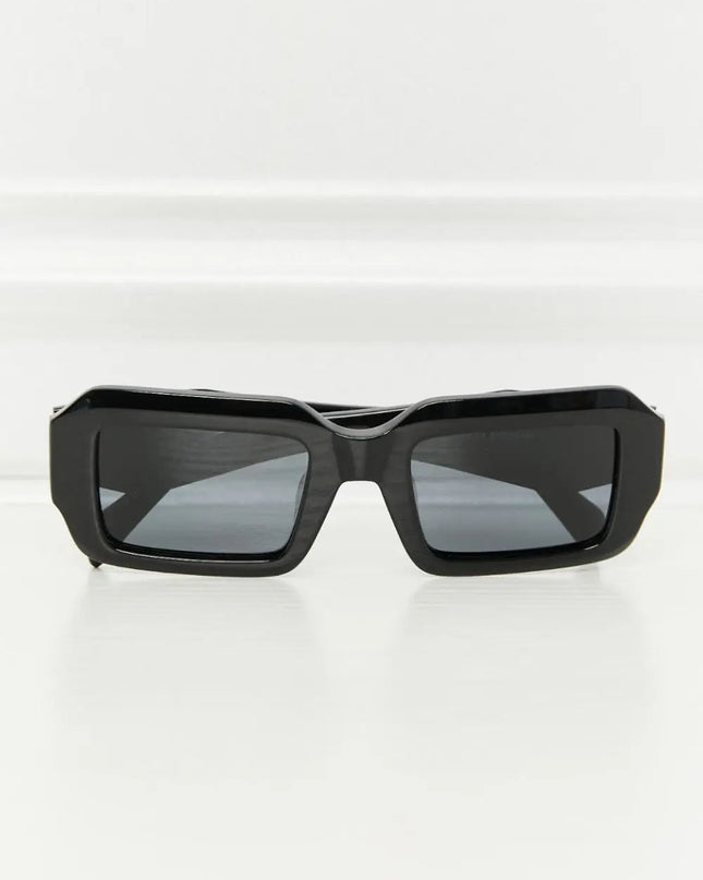Rectangle TAC Polarized Full Rim UV400 Sunglasses