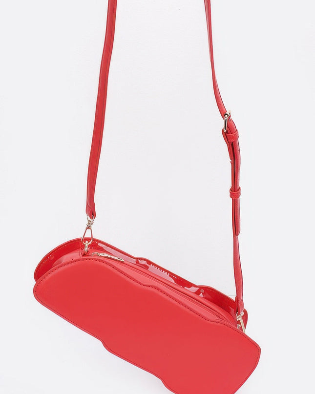 Faux Leather Lipstick Novelty Bag Tigbul's Variety Fashion Shop