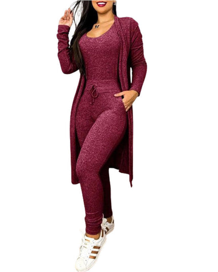 Drawstring Pocket Design For Jumpsuit And Cardigan Cover