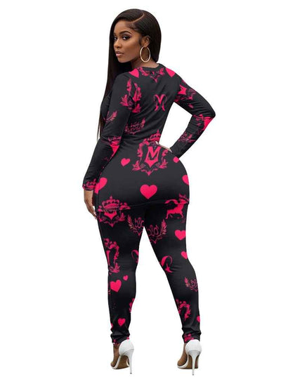 MUNSIEUR Women's Jumpsuit Valentine's Day Collection