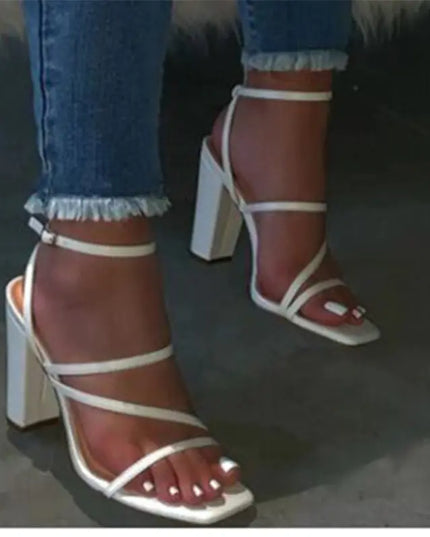 Fashion Women's Sandals and Slippers with Thick Heel