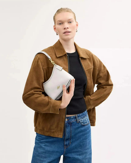 Coach Laurel Small Shoulder Bag – Pebble Leather Crossbody Purse