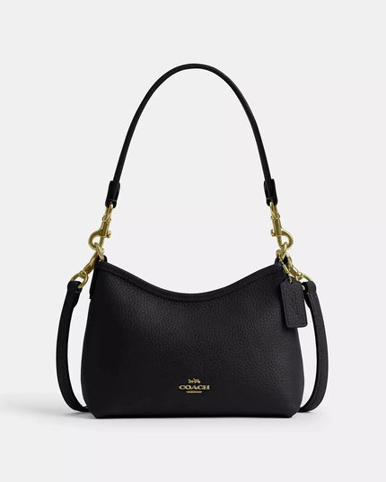 Coach Laurel Small Shoulder Bag – Pebble Leather Crossbody Purse