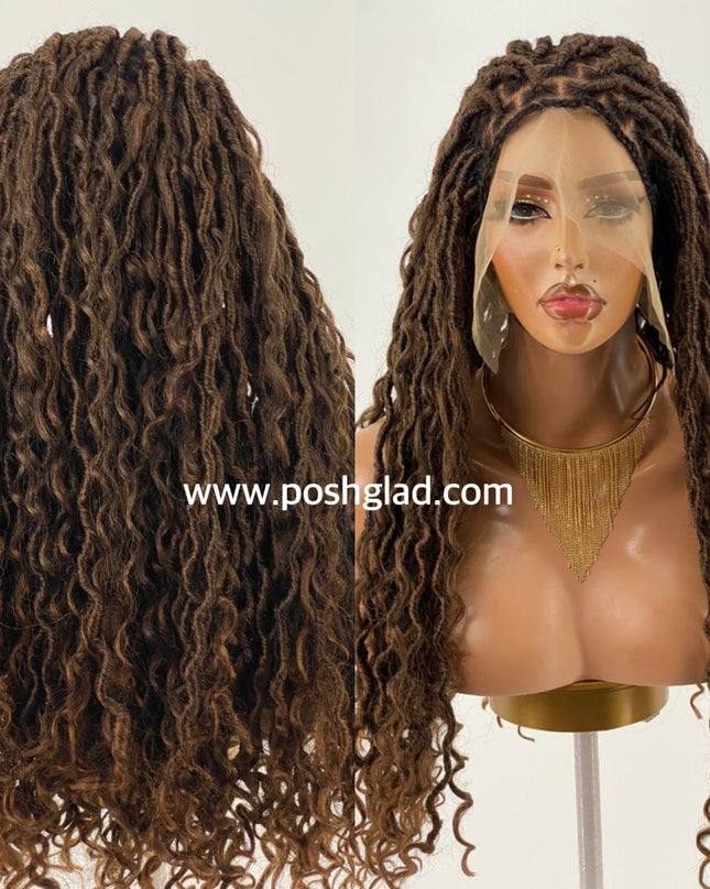 Distressed Locs Wig Swiss Full Lace Midback Length Color 1B 27 30 Ready To Ship