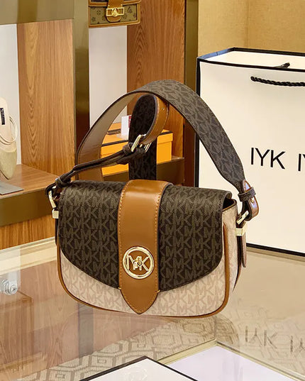 New Women's Leather Saddle Bag