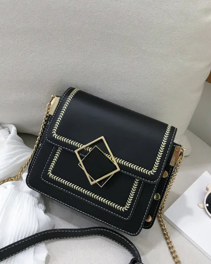Fashionable Chain Crossbody Bag and Small Purse