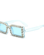 UV400 UV Protection / Transparent Blue Frame Blue Lens