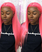 Straight Hair / Pink 20inch