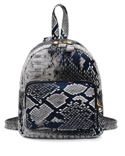 Snake Pattern Backpack - Versatile Design Backpack