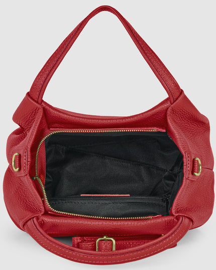 Calf Leather Top-Handle Bag