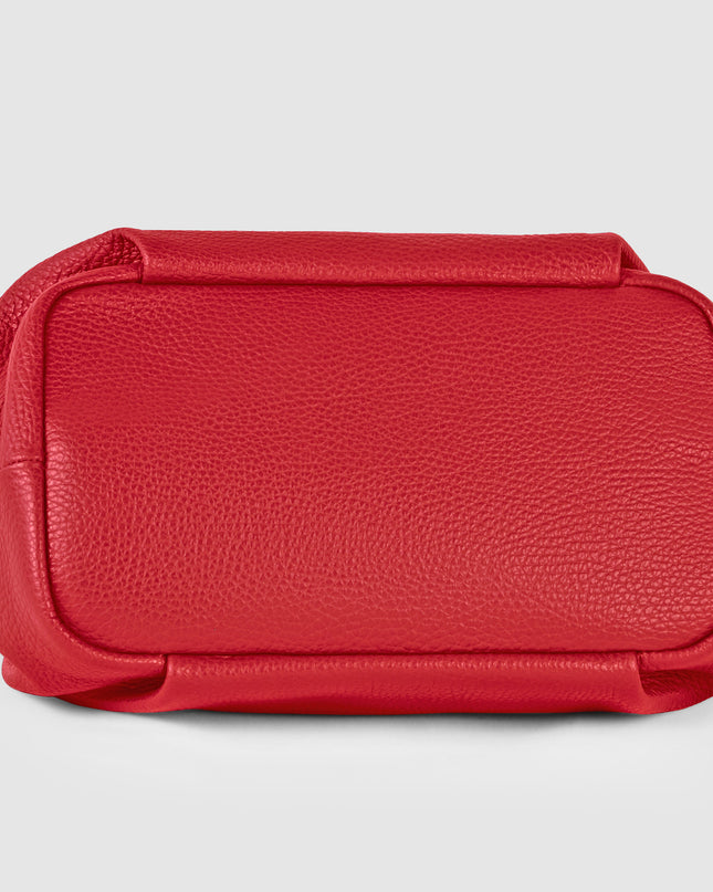 Calf Leather Top-Handle Bag