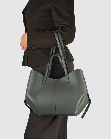 Calf Leather Tote Bag