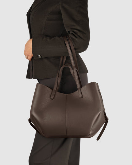 Calf Leather Tote Bag