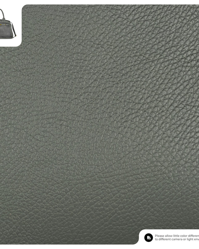 Calf & Suede Leather Top-Handle Bag