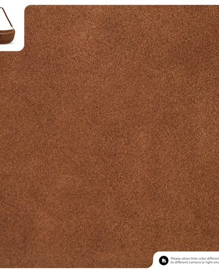 Suede Leather Crossbody Bag