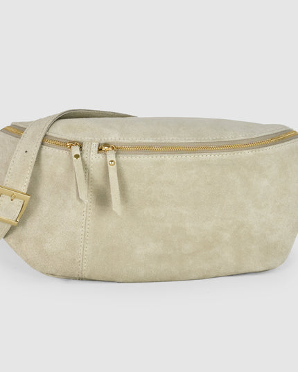 Suede Leather Crossbody Bag