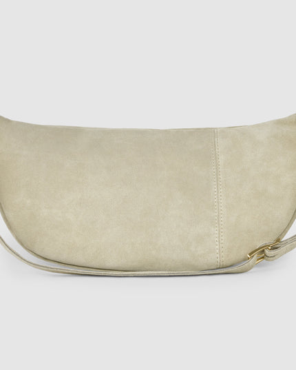 Suede Leather Crossbody Bag