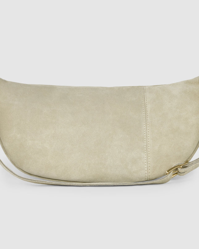 Suede Leather Crossbody Bag