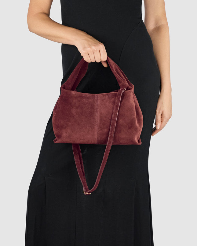 Suede Leather Shoulder Bag