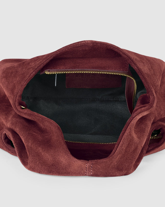 Suede Leather Shoulder Bag