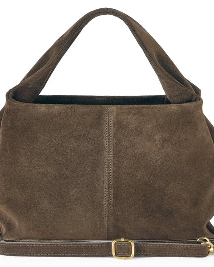 Suede Leather Shoulder Bag
