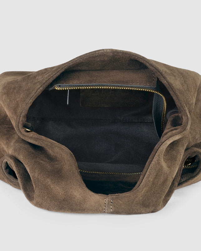 Suede Leather Shoulder Bag
