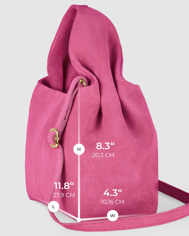 Suede Leather Shoulder Bag