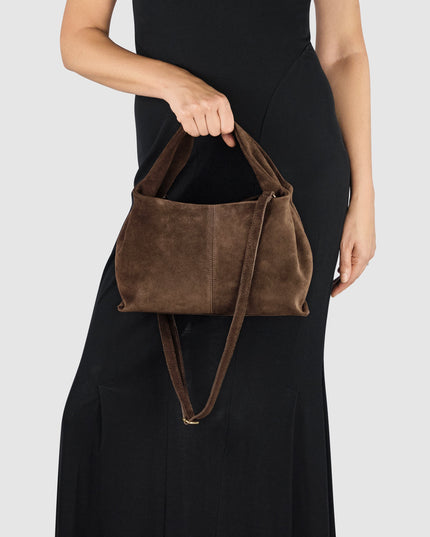 Suede Leather Shoulder Bag
