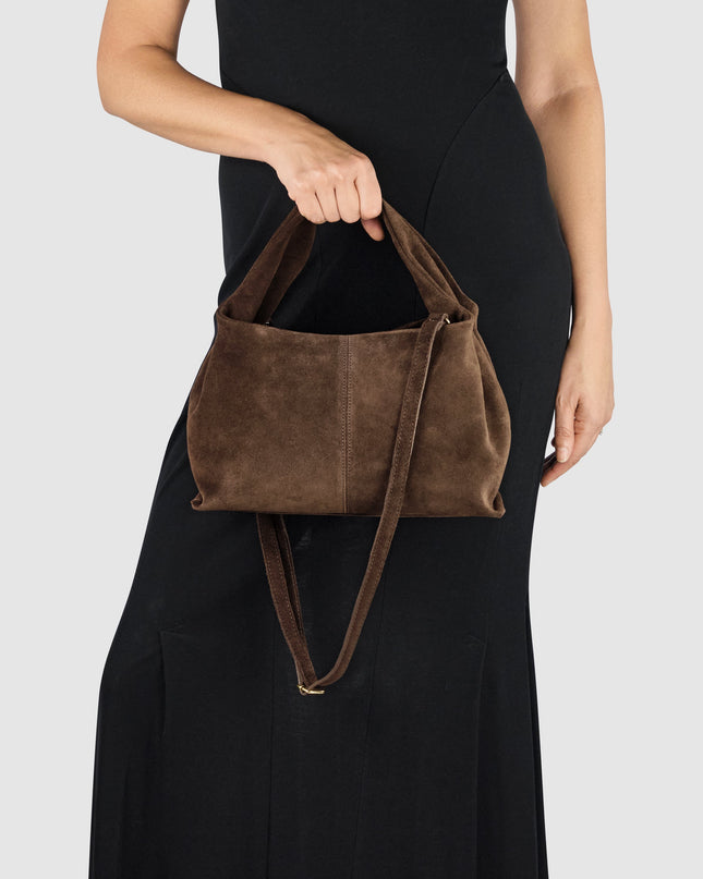 Suede Leather Shoulder Bag