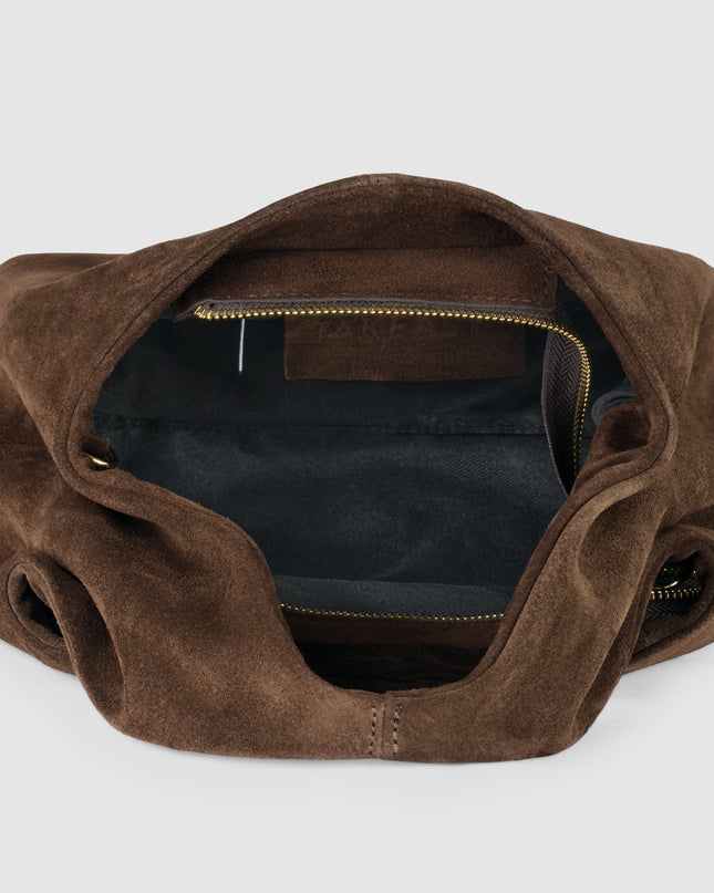 Suede Leather Shoulder Bag