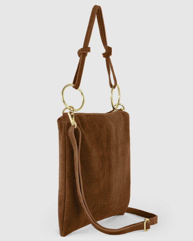 Suede Leather Shoulder Bag