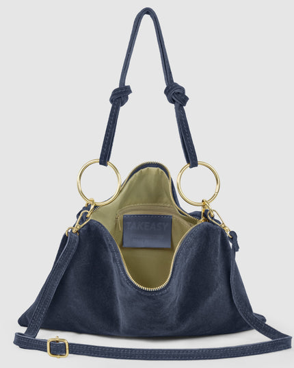 Suede Leather Shoulder Bag