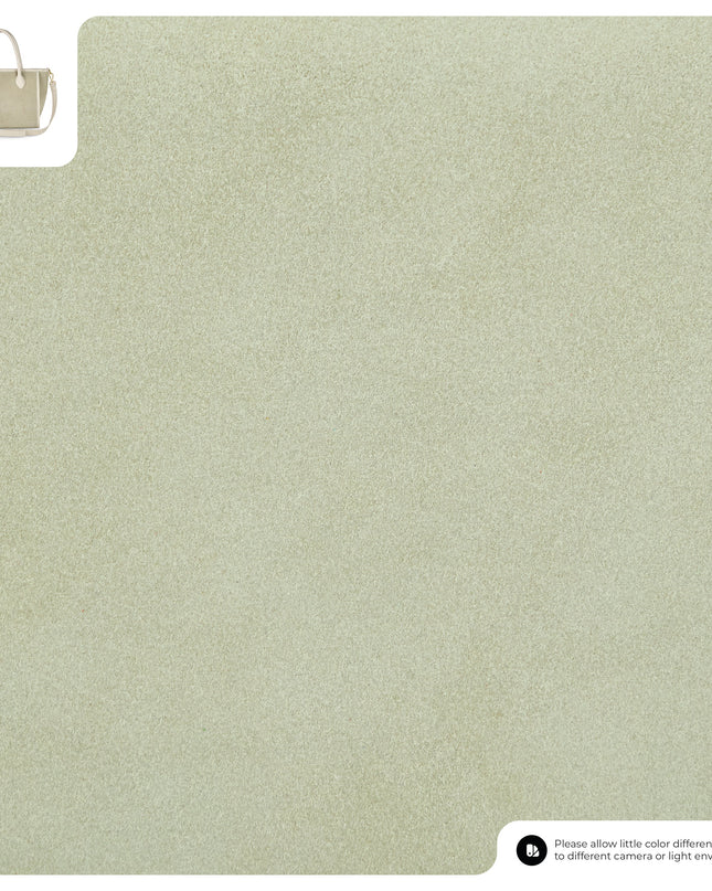 Suede Leather Top-Handle Bag